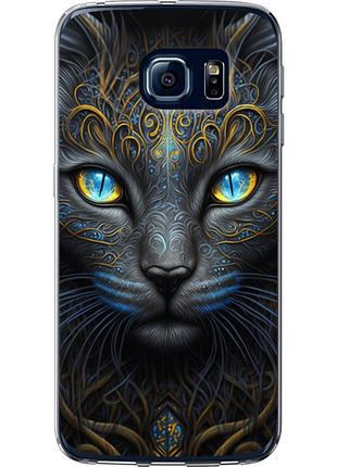 Чохол на samsung galaxy s6 edge g925f кішка "5548u-83-851"