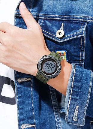 Skmei 1545ag army green 4