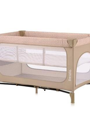 Манеж-кровать lionelo jasmin easy fold beige sand