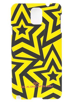 Чехол aru для samsung galaxy note 3 stars yellow