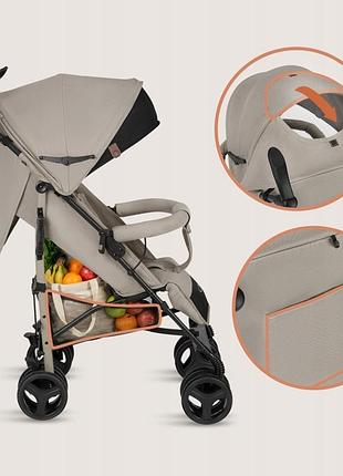 Прогулянкова коляска lionelo irma beige sand 4