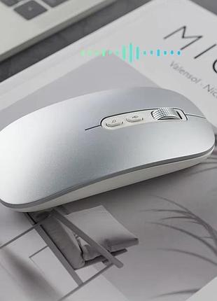 Zelotes интеллектуальная беспроводная голосовая мышь aimouse m108 бесшумная silver