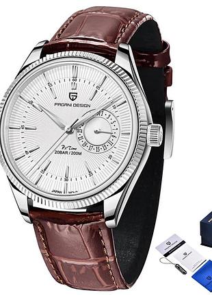Pagani design pd-1689 silver-white-brown