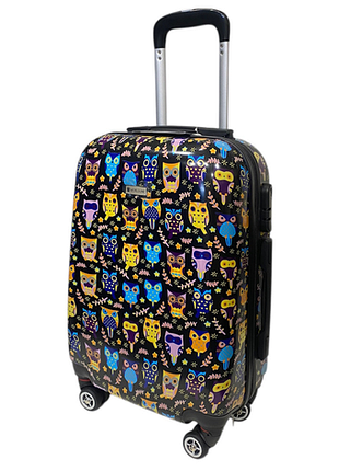 Валіза worldline airtex 809/black_hibou різнокольоровий розмір маленький s