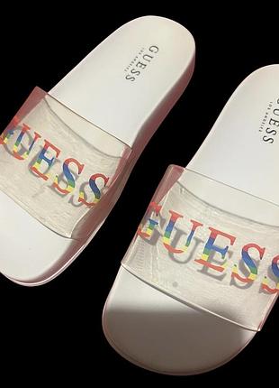 Оригінальні шльопанці від guess р.36-37 устілка 23,5см