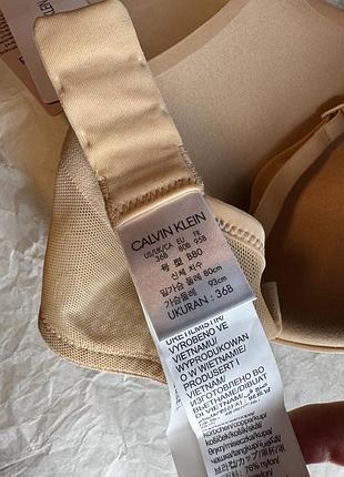 Бюстгальтер calvin klein 80b нюд 5