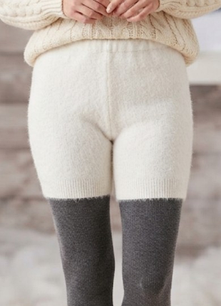 Теплые ангоровые панталоны angora  l шерсть