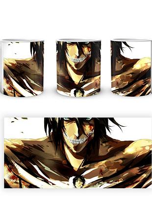 Кружка geekland attack on titan атака титанов эрен aot 002.08
