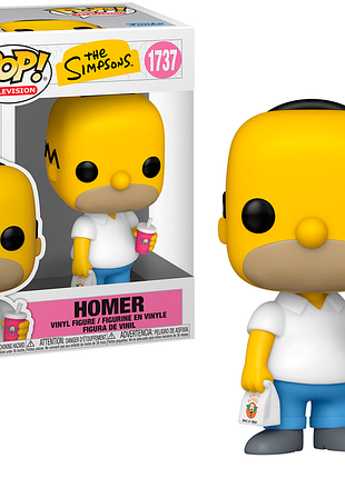 Фігурка funko pop сімпсони гомер the simpsons homer 10 см fp s h 1737