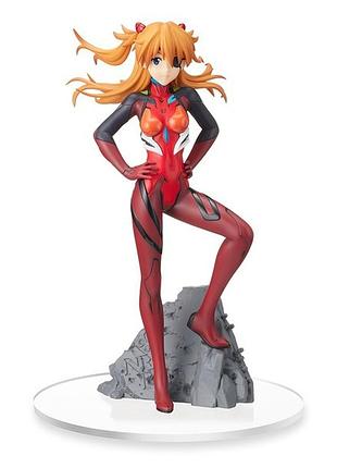 Фигурка sega евангелион аска ленгли evangelion asuka lengli 22 см wst ev al 283