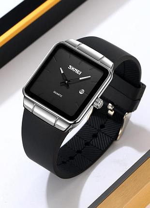 Skmei 2173sibk silver-black 4