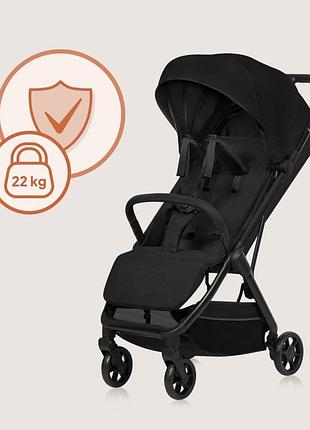 Прогулянкова коляска lionelo julie air black onyx