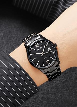 Skmei 2158bkbk all black 3