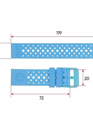 Ремінець для смарт годинника modfit zoomi blue 3