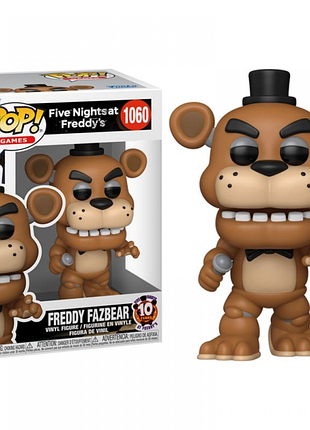 Фігурка funko pop п'ять ночей з фредді five nights at freddy's freddy 10 см fp fnaf f 1060