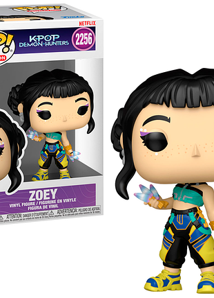 Фігурка funko pop кейпоп-мисливці на демонів зої k-pop demon hunters zoey 10 см fp kpdh z 2256