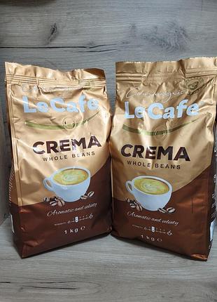 Кава в зернах le cafe crema 1 кг