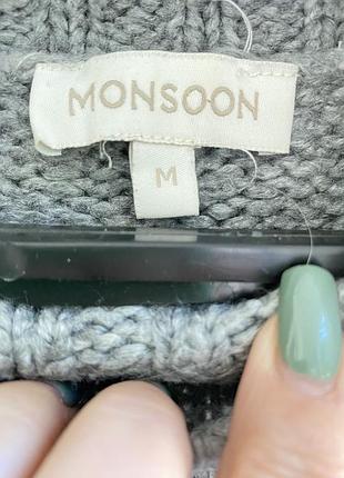 М'який пухнастий светр monsoon. 5