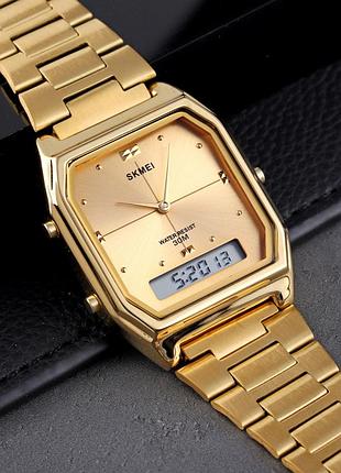 Skmei 2258gd gold 4