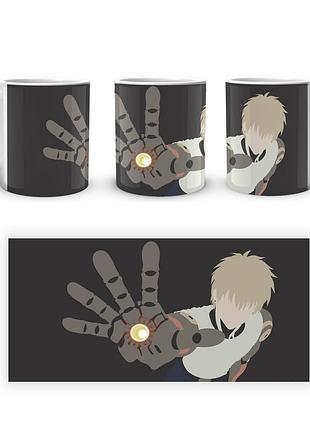 Кружка geekland ванпанчмен one punch man дженос opm 02.12