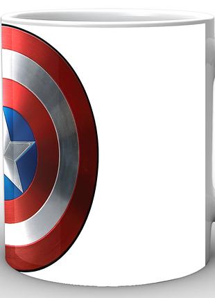 Кружка geekland капитан америка captain america щит ca.02.009
