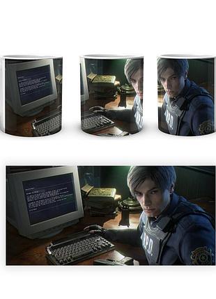 Кружка geekland resident evil обитель зла леон re 002.15