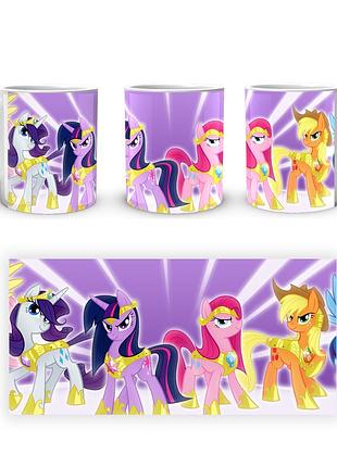 Кружка geekland my little pony мой маленький пони пинки пай твайлайт рарити эпплджек mlp 15