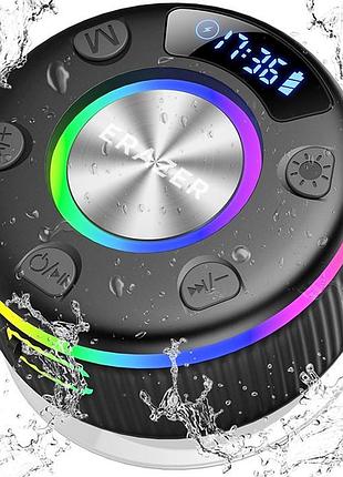 Бездротова портативна колонка erazer xm102 portable mini rgb bluetooth ipx6 з підсвіткою і захистом від води
