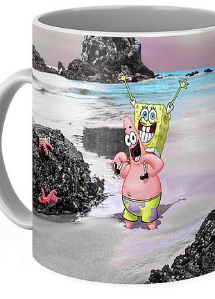 Кружка geekland spongebob squarepants губка боб квадратні штани арт sb 02.08