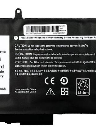 Батарея elements max для dell latitude e5280 e5480 e5580 e5490 e5491 e5590 e5591 precision 15 3520 m3520 m3530 11.4v 4100mah