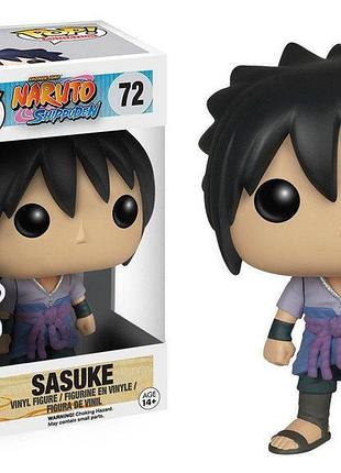 Фигурка funko pop naruto shippuden sasuke наруто саске учиха 10 см fp n s 72