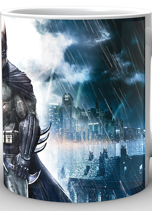 Кружка geekland белая бэтмен batman batman dark flight bm.02.003