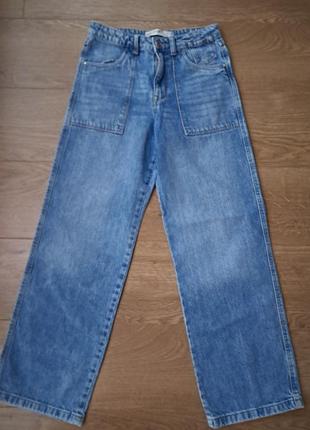Широкие джинсы 11-12л denim co