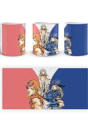 Кружка geekland jojo's bizarre adventure невероятные приключения джоджо:гонка стальной шар jjsbr 14