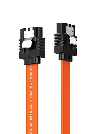 Кабель cabletime sata 3.0 0.5 м (cas2e)