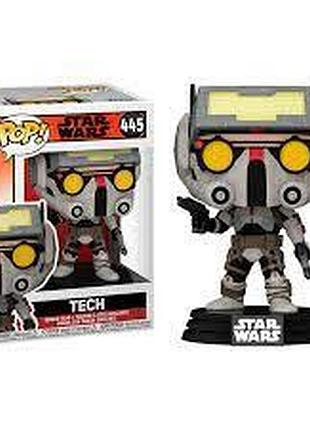Фигурка фанко поп звездные войны тех funko pop star wars tech 10 см sw t 445