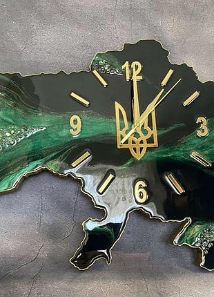 Часы из эпоксидной смолы