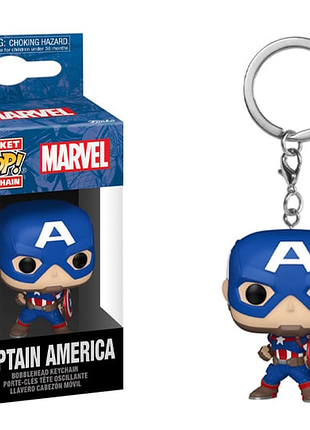 Фігурка брелок funko pop марвел капітан америка marvel captain america 4 см m ca k1419