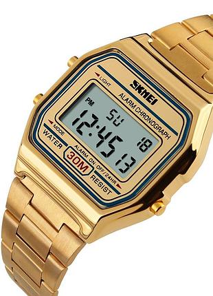 Skmei 1123gd gold 4