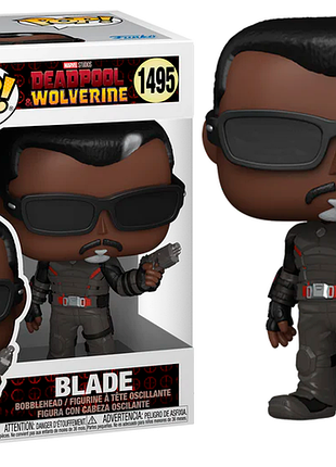 Фигурка funko pop дэдпул и росомаха блэйд deadpool and wolverine blade 10 см fp dw b 1495
