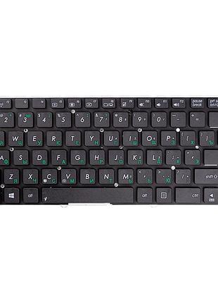 Клавиатура для ноутбука asus k45, r400, n45, черный