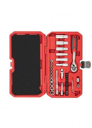 Набор инструментов 1/4" 36ед intertool et-9036 в кейсе 2