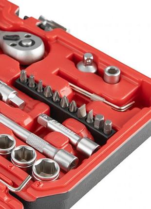 Набор инструментов 1/4" 36ед intertool et-9036 в кейсе 4