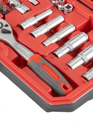 Набор инструментов 1/4" 36ед intertool et-9036 в кейсе 6