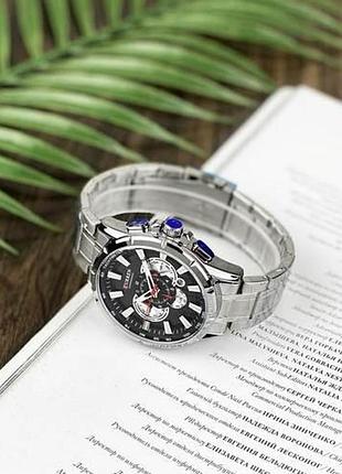 Curren 8363 silver-black 4