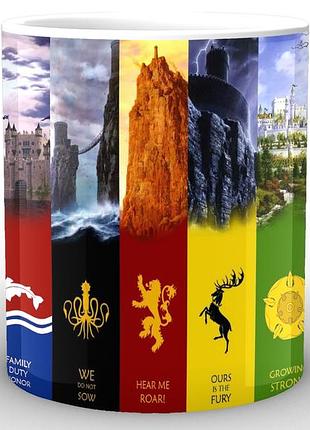 Кружка geekland game of thrones игра престолов дома вестероса gt.02.007