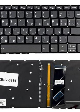 Клавиатура lenovo ideapad 320-15iap 320-15ast 320-15isk 330-15ikb 330-15ich 320-17isk 720-15ikb серая без рамки прямой enter