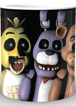 Кухоль five nights at freddys п'ять ночей з фредді постер fn.02.003.119