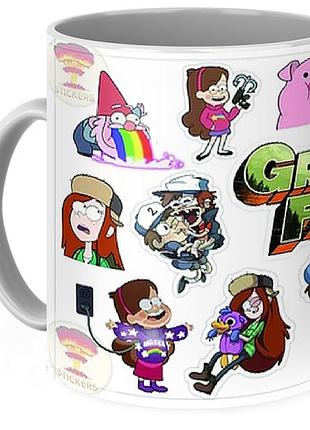 Кружка гравити фолз gravity falls мультифандом gf.02.40.693