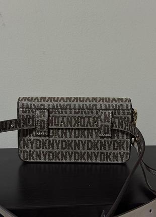 Нова сумка-ремінь dkny monogram belt bag оригінал 2